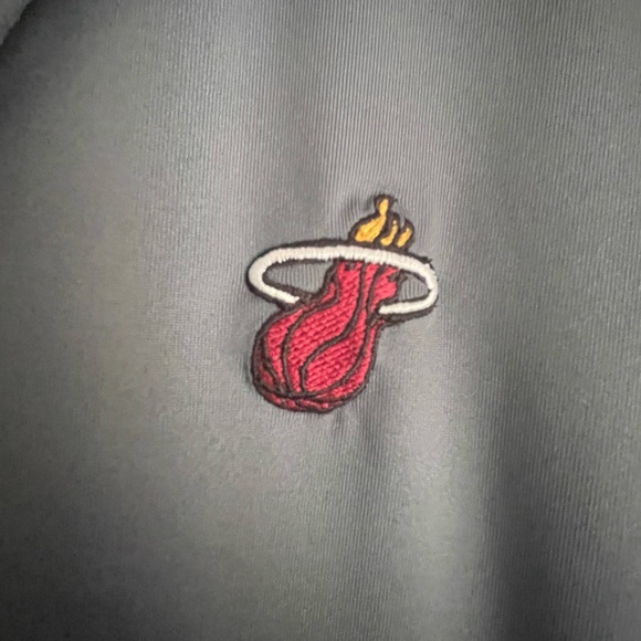 Miami Heat Adidas Dri-Fit Men’s Polo Shirt - Picture 3 of 6